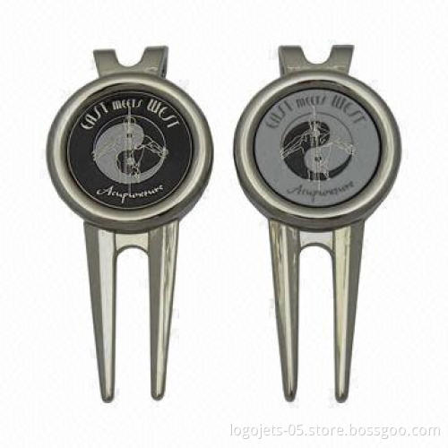Divot Tool with Open-designed Ball Marker